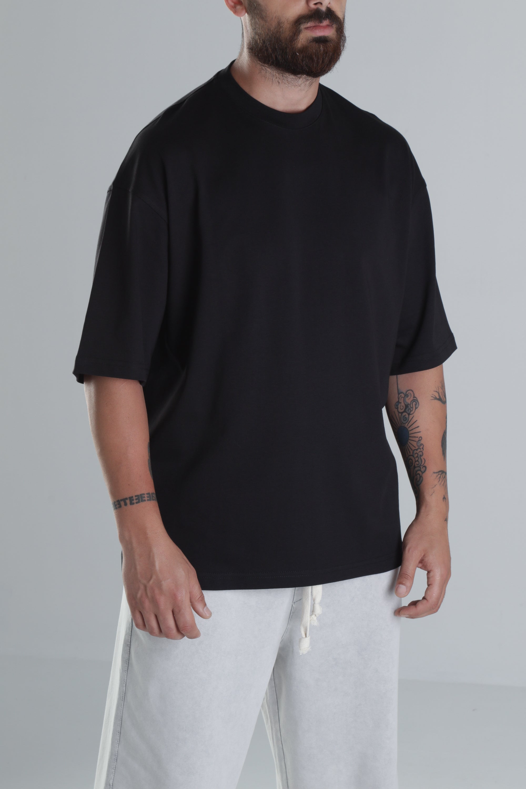 Siyah Oversize T-Shirt COC1497