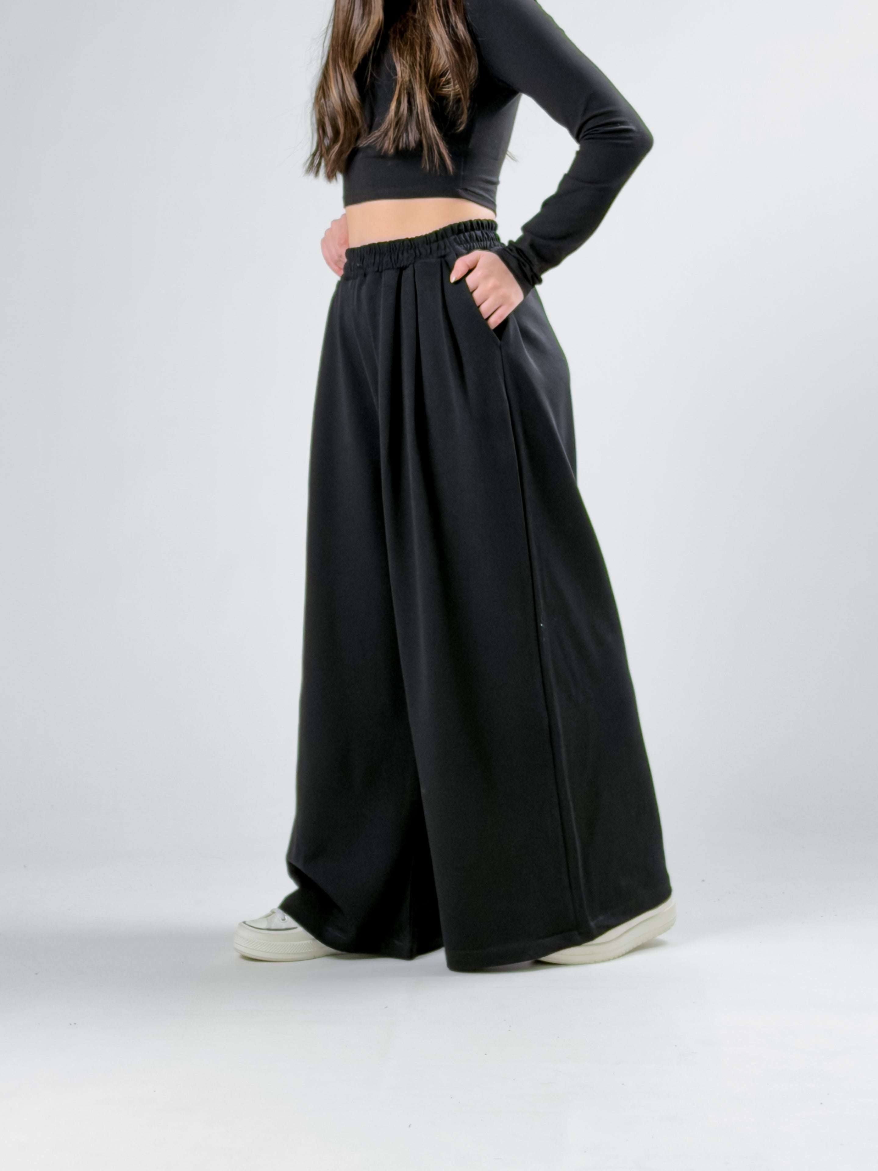 Siyah Samurai Kadın Pantolon COC2883