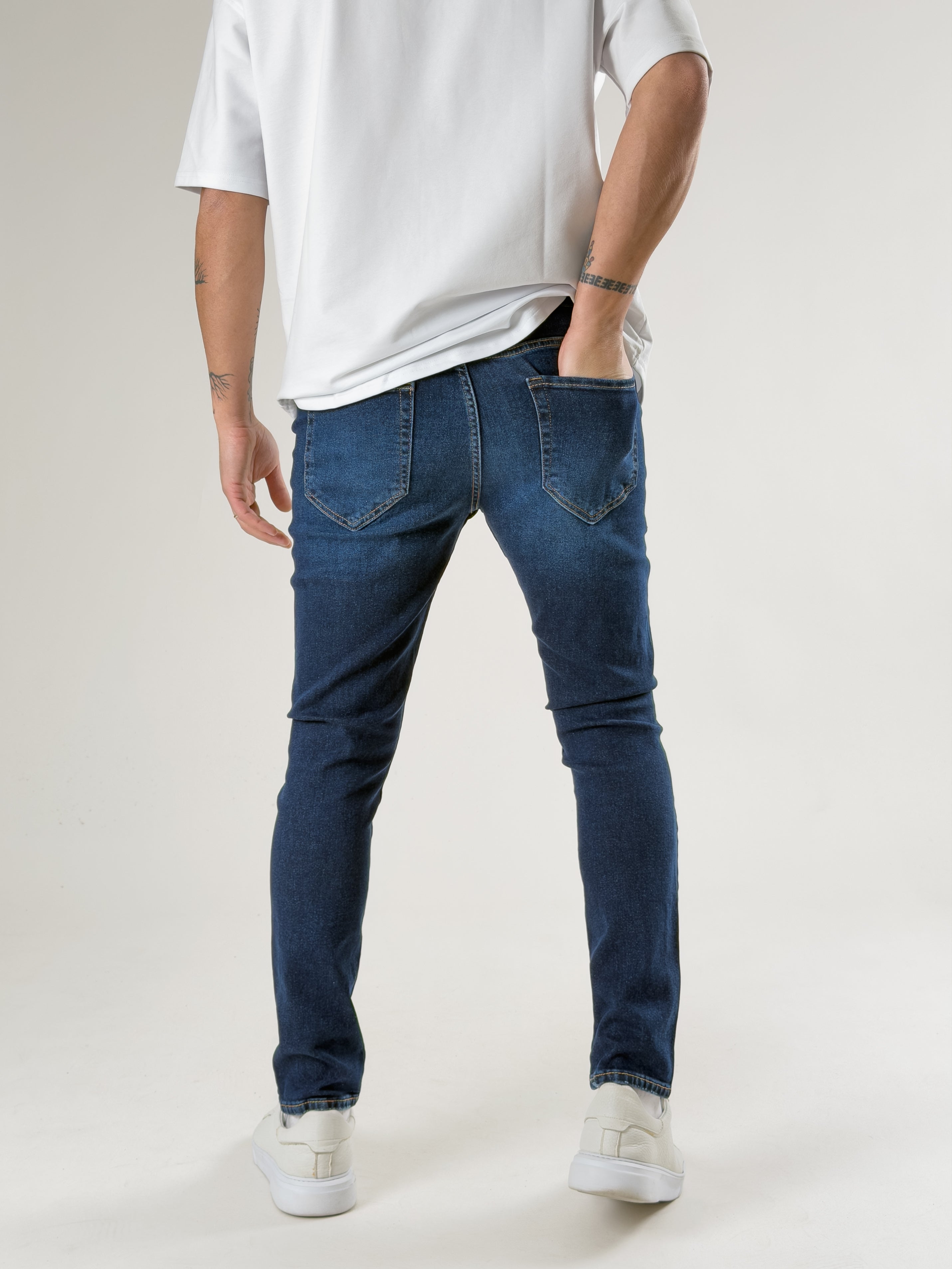 Slim Fit Mavi Erkek Kot Pantolon COC2717