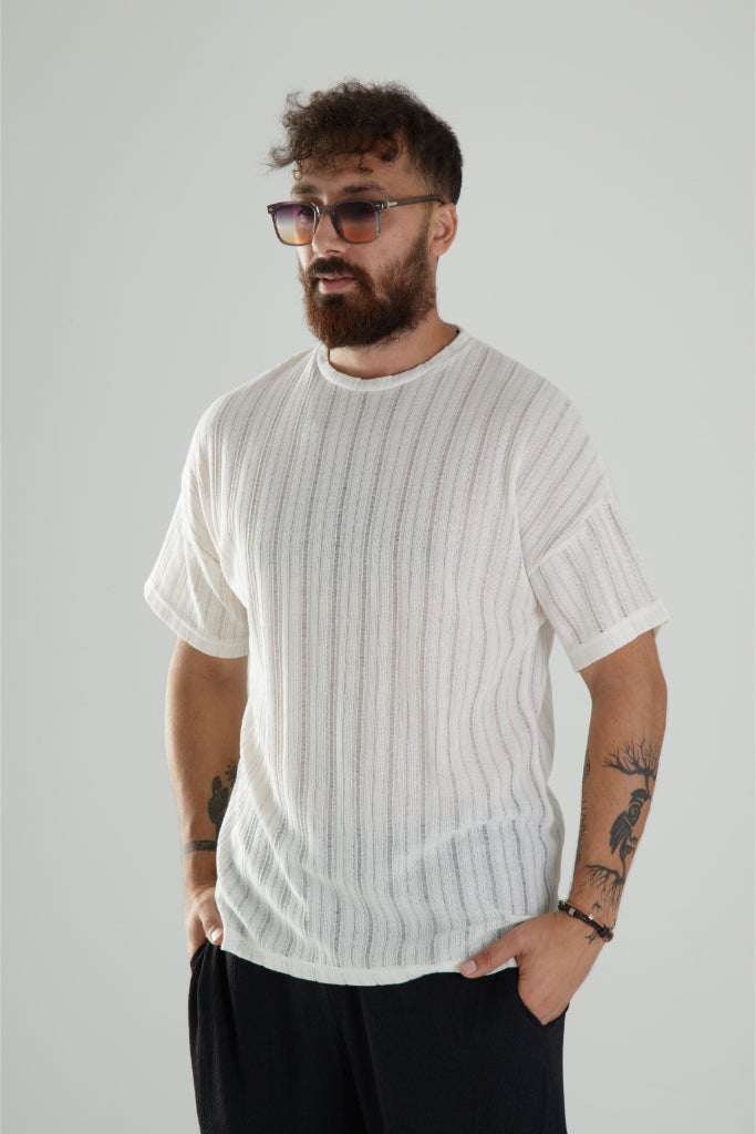 Tasarım Beyaz T-Shirt COC1104