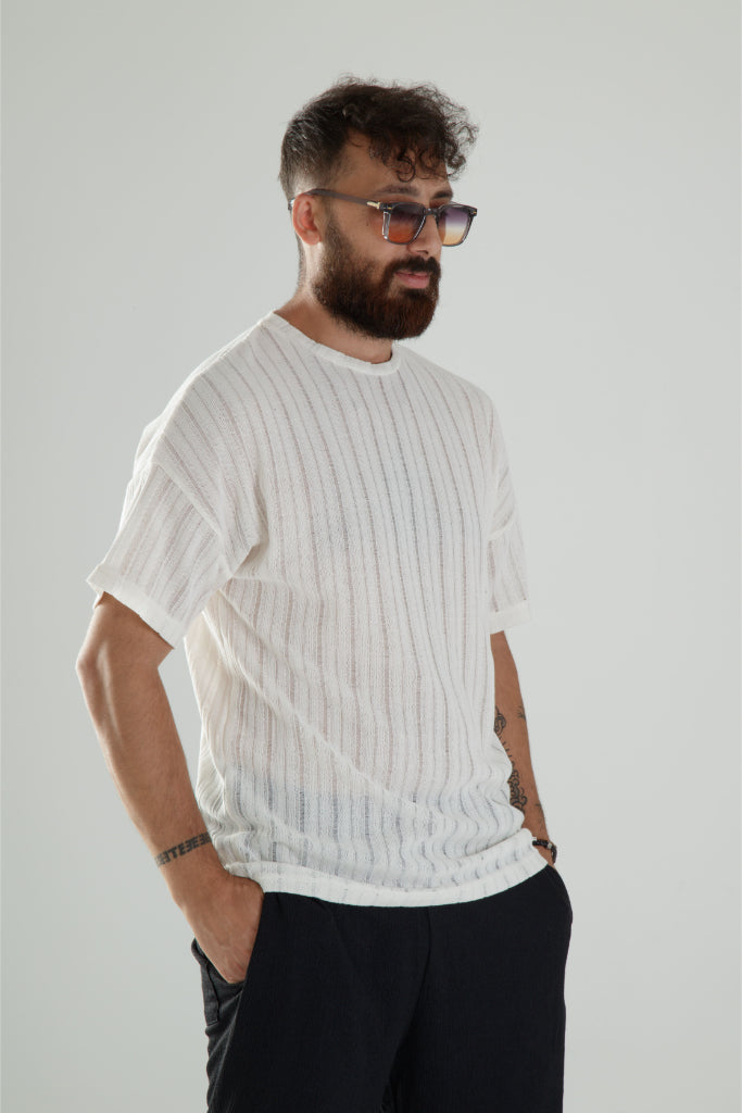 Tasarım Beyaz T-Shirt COC1104