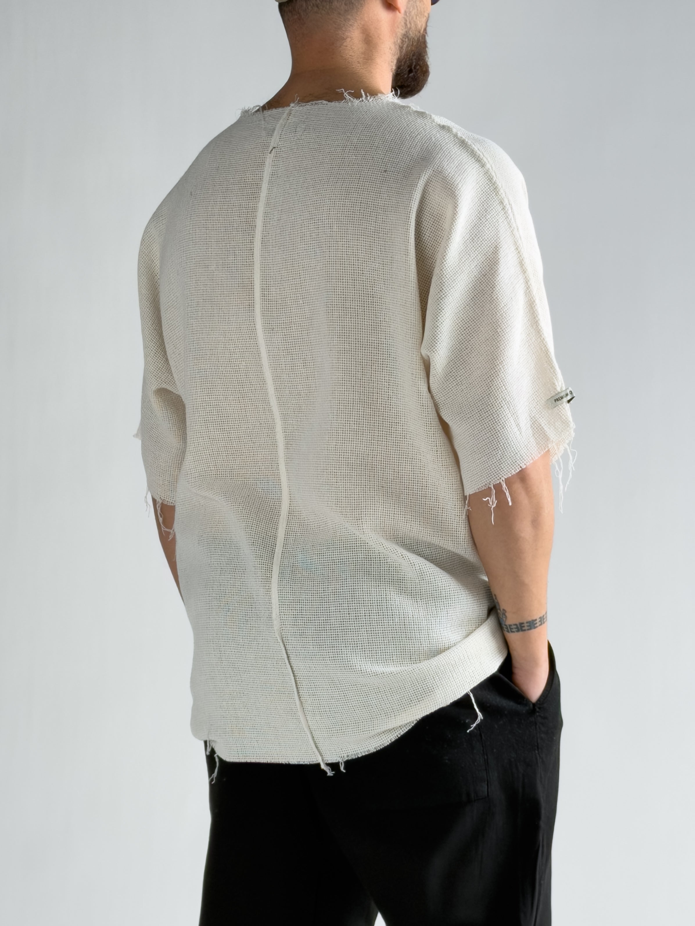Tasarım Portre Bej T-Shirt COC3064
