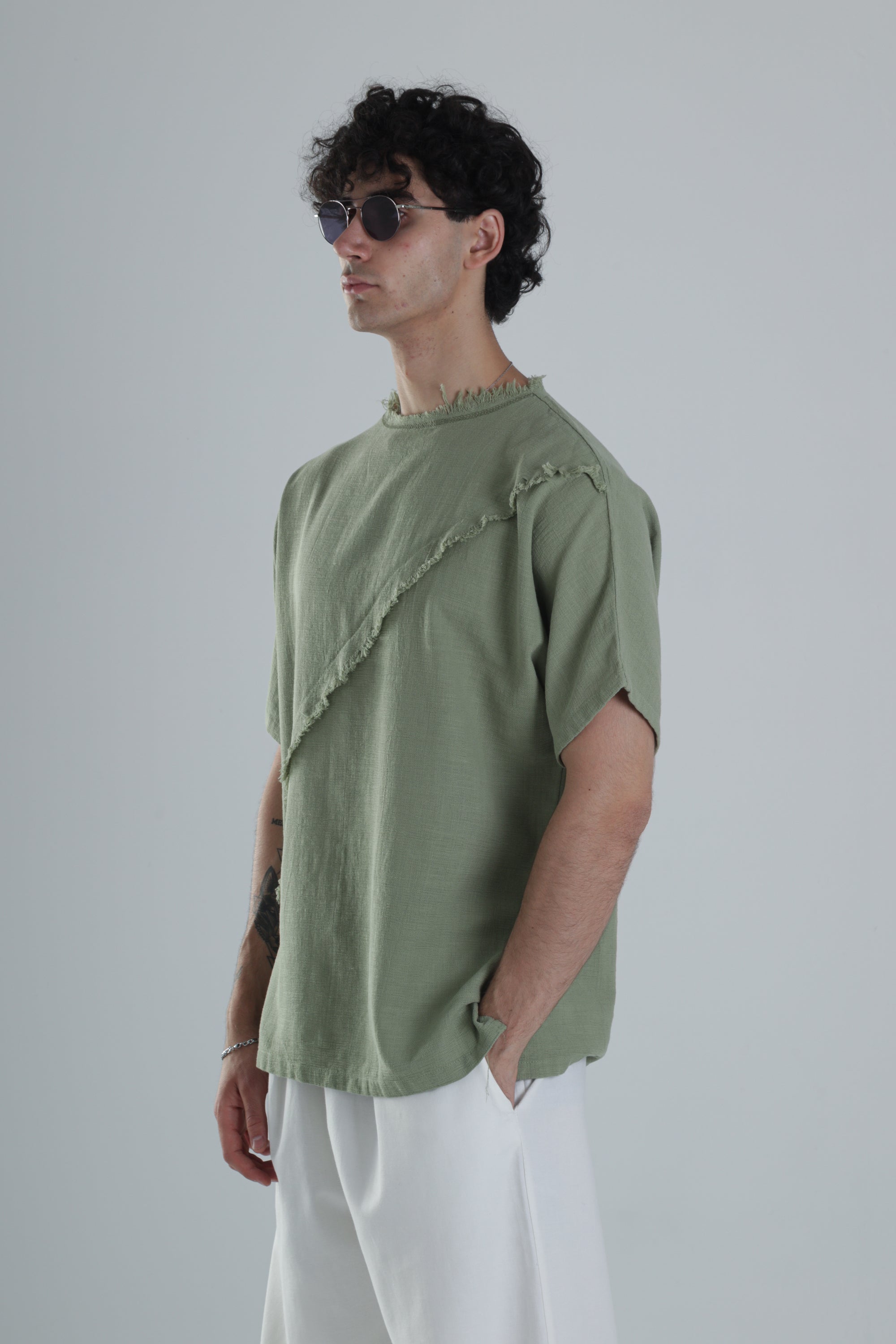 Tasarım Yeşil T-Shirt COC1205