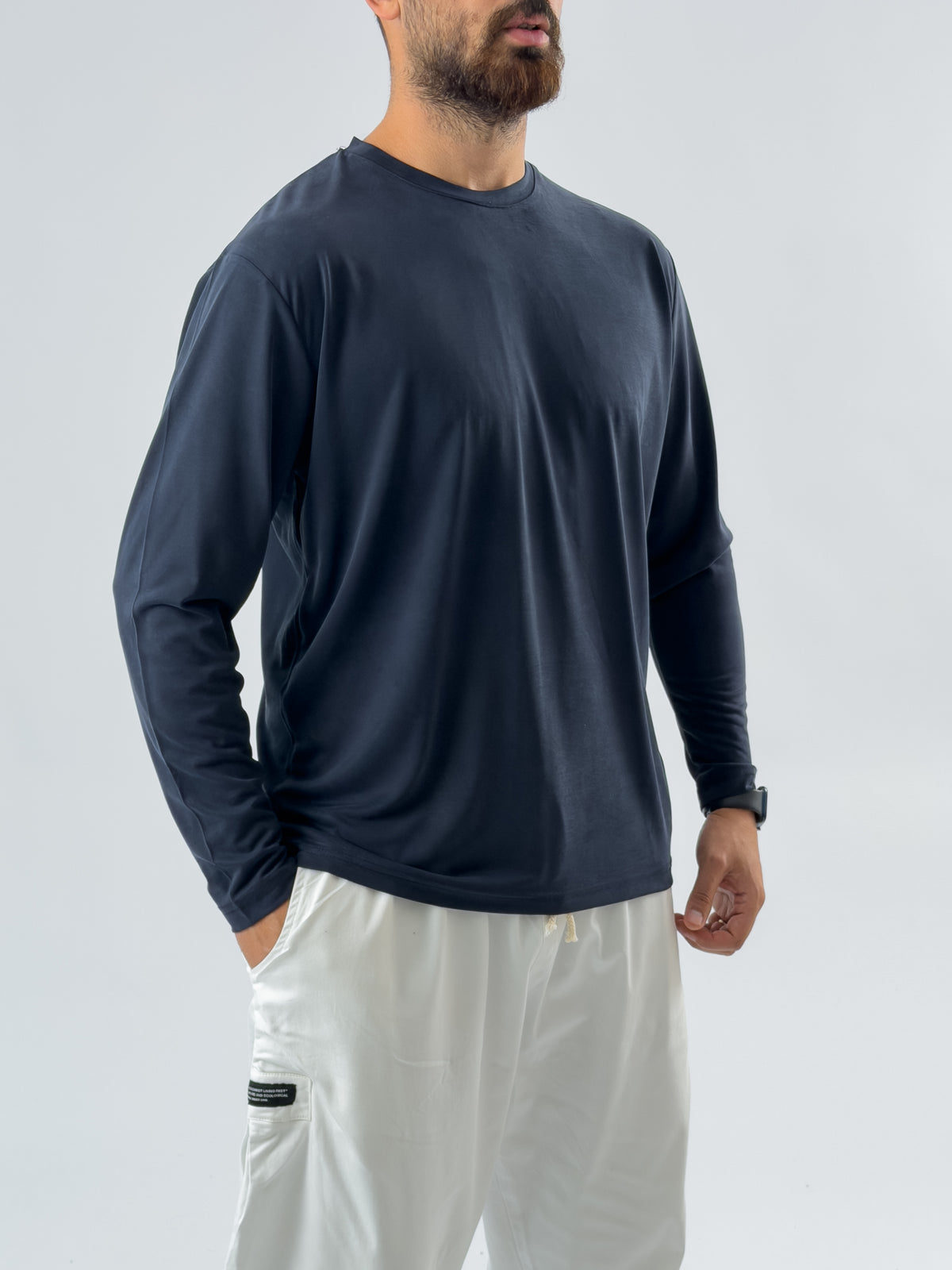 Tensel Basic Lacivert Erkek Sweatshirt COC3468