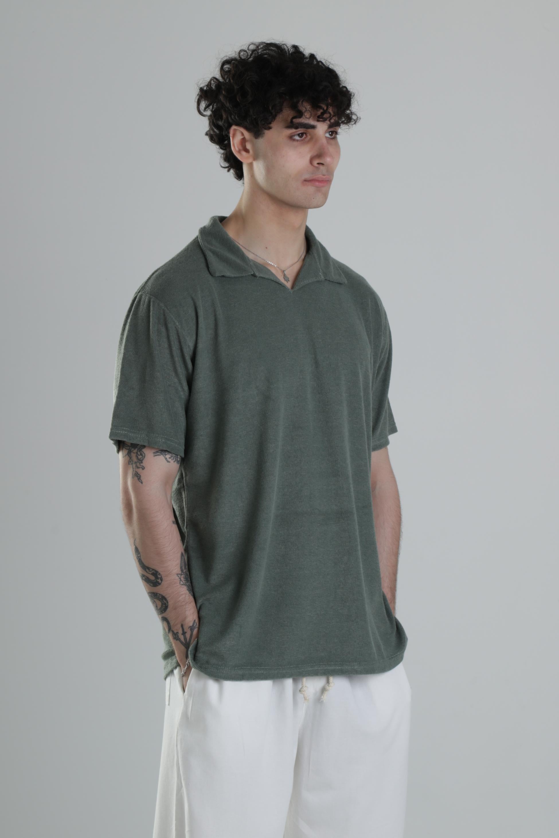 Yazlık Havlu Kumaş T-Shirt COC1838