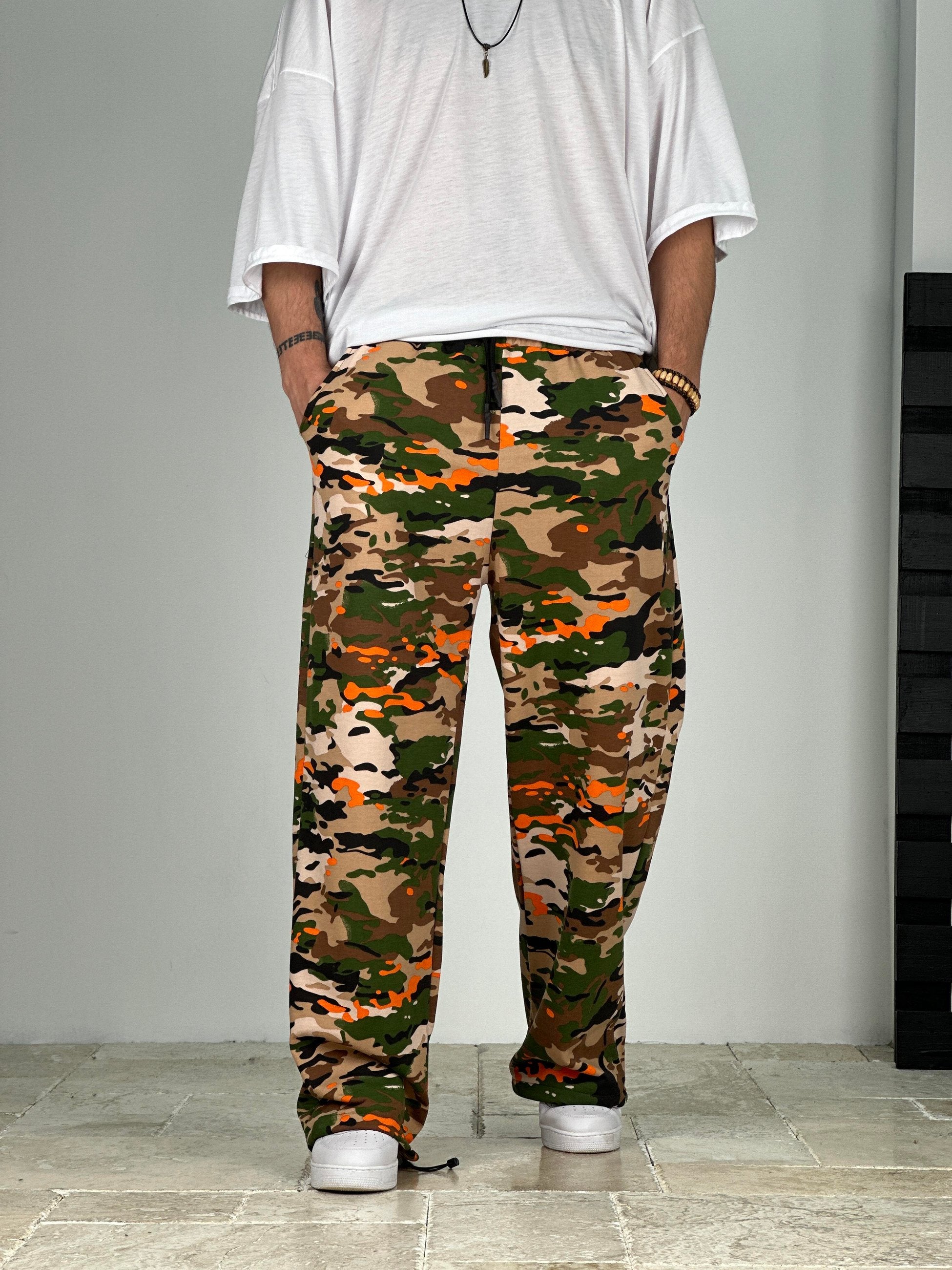 Yazlık Kamuflaj Baggy Pantolon - Jogger COC1839