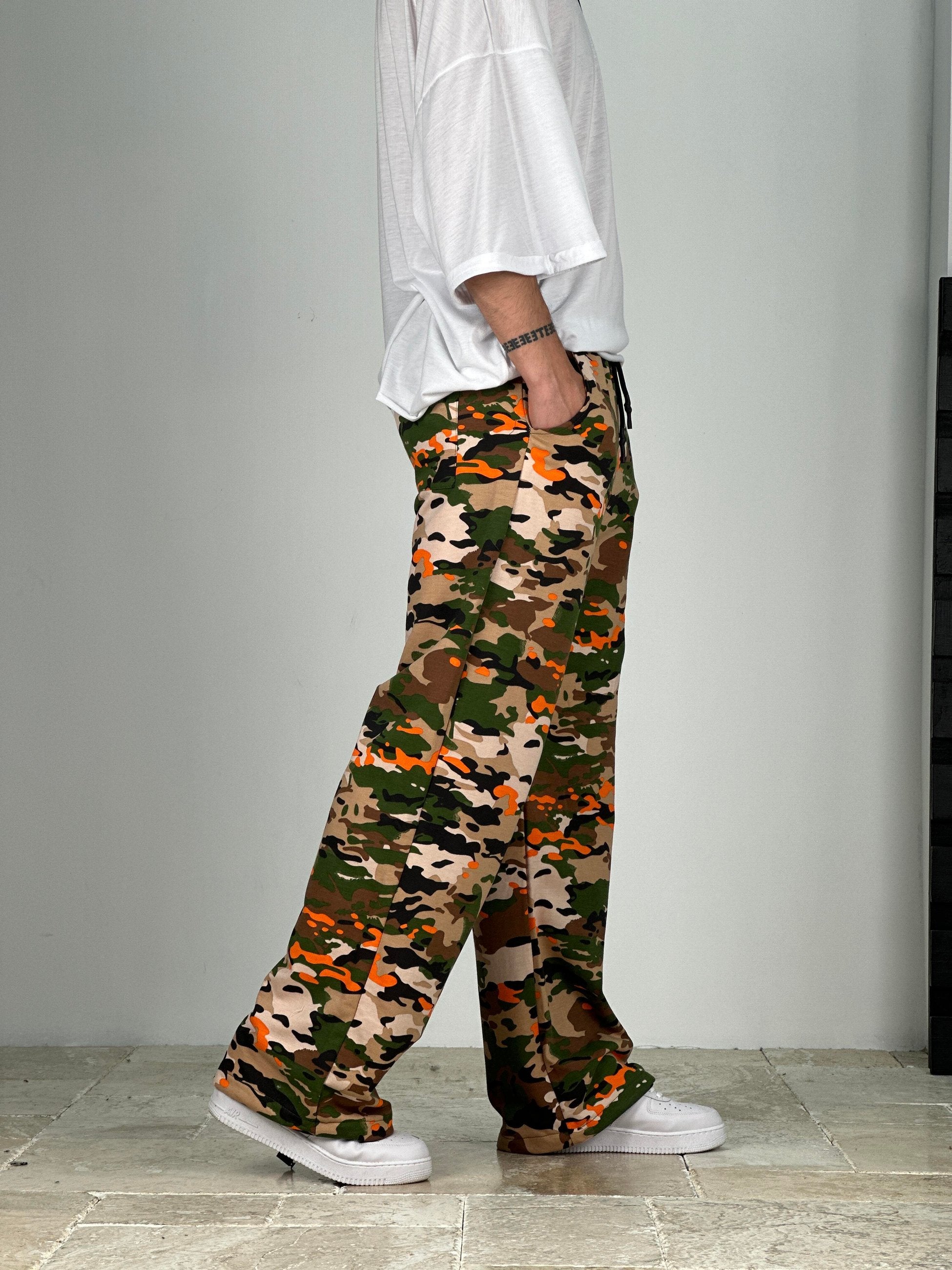 Yazlık Kamuflaj Baggy Pantolon - Jogger COC1839